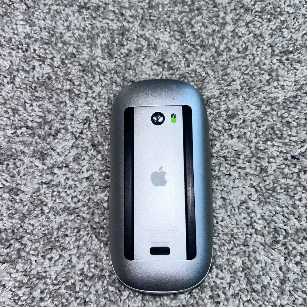 Apple Sleek Silver Mouse